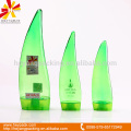 Verde y transparente Aloe vera botella de plástico 120ml